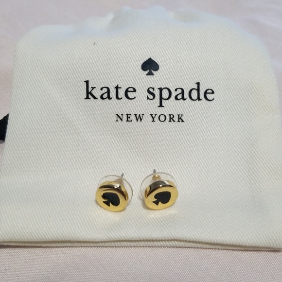 Kate Spade Gold Stud Earrings - Picture 1 of 3